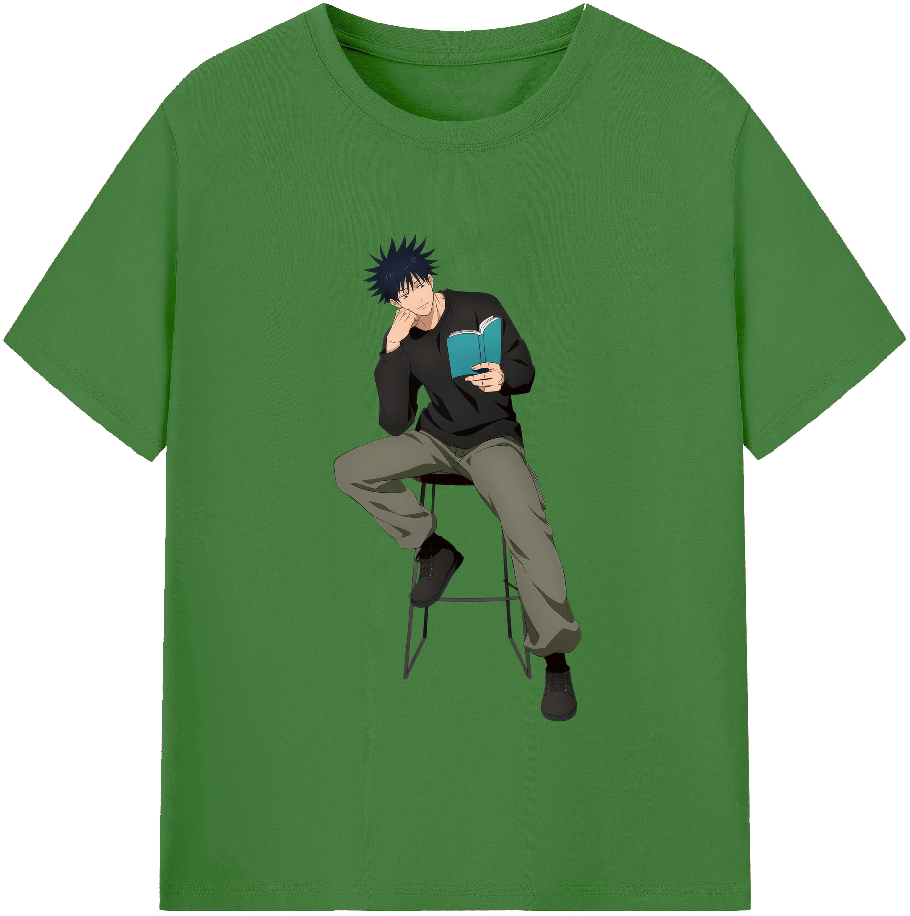 （画像用） 呪術廻戦 Jujutsu Kaisen レディースカジュアルプリントTシャツ（綿100％）